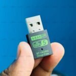 GearUP 600Mbps Dual Band WiFi + Bluetooth Adapter For Windows PC/Laptop- (Driver Free Version, WiFi Hotspot Supported, 2.4GHz + 5GHz) - Image 4