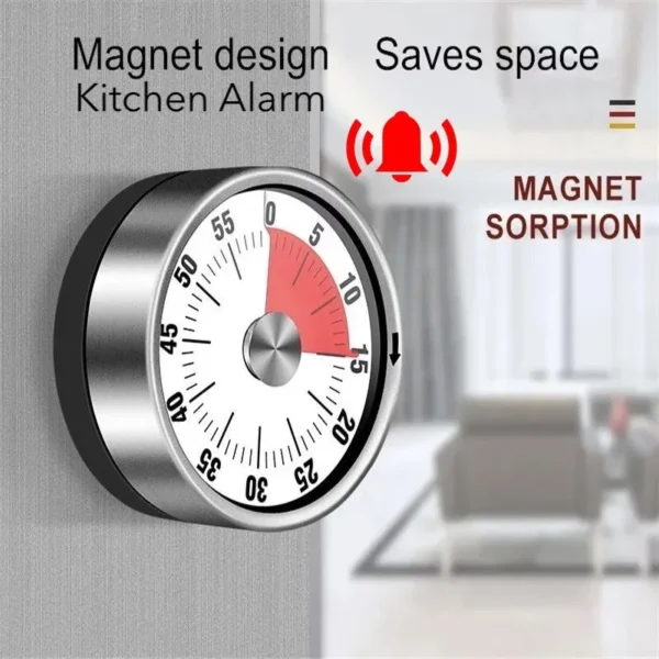 Mechanical Timer Kitchen Cooking Countdown Alarm